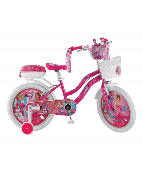 Bicicleta copii UMIT Princes , culoare roz , roata 20" , otel