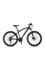 Bicicleta KRON XC 150, aluminiu, frane hidraulice, roata 27.5", 24 viteze, cadru 17", culoare negru/rosu/gri