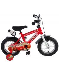 Bicicleta pentru copii Disney Cars - Baieti - 12 inch - Rosu culoare Rosu