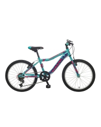 Bicicleta copii Booster Plasma, roti 20 inch, culoare Turcoaz